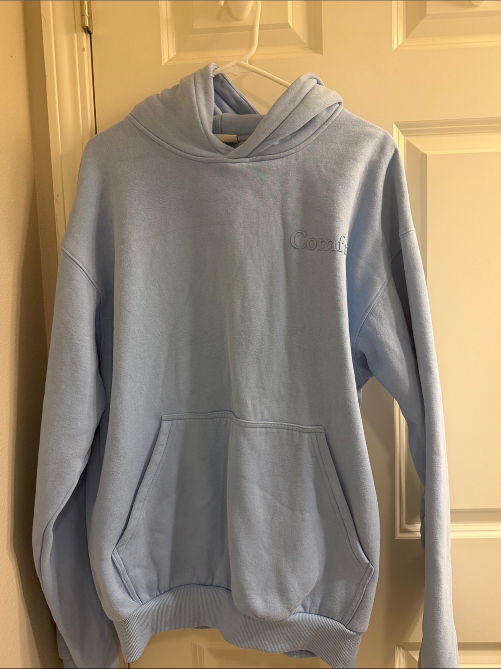 Comfort
Light Blue Women's Hoodie Sweater